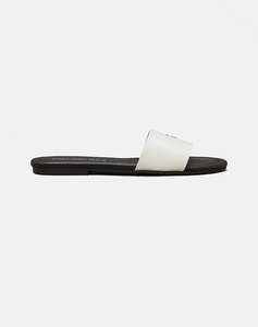 CALVIN KLEIN FLAT SANDAL SLIDE MG