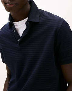 TOMMY HILFIGER DC TONAL TEXTURE STP POLO