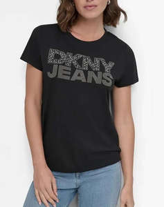 DKNY DJ4T1333 LOGO BLUZA CU MANECA SCURTA DKNY