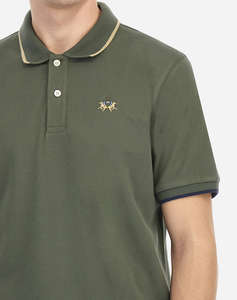 LA MARTINA BLUZA POLO KM MAN POLO S/S PIQUET STRETCH