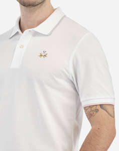 LA MARTINA BLUZA POLO KM MAN POLO S/S PIQUET STRETCH