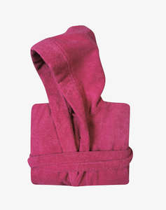 DAS 5904 HALAT DE BAIE LARGE FUSCHIA CASUAL