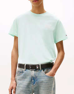 TOMMY JEANS TJM SLIM BUBBLE PRINT SS TEE EXT