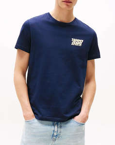 TOMMY JEANS TJM SLIM BUBBLE PRINT SS TEE EXT