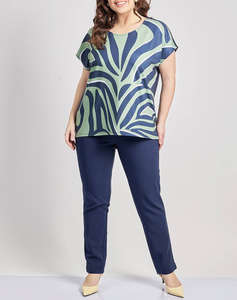 PARABITA Bluza cu imprimeu digital frontal